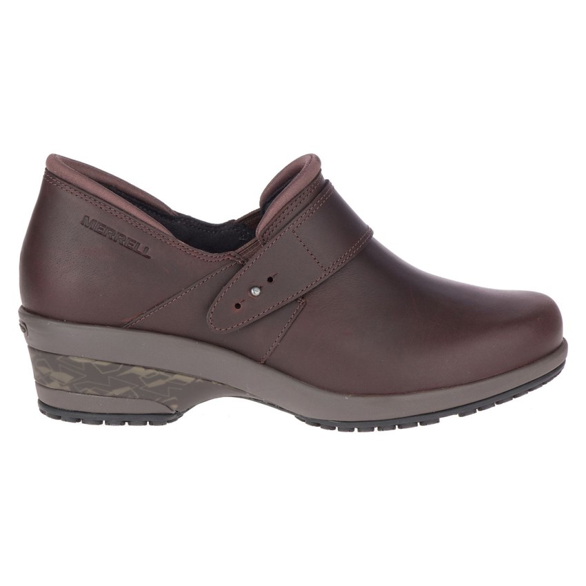 Chaussure de Securite Merrell Valetta PRO Moc Chocolat Femme | B.P.BKQK